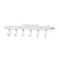 thumbnail image 1 of Clearance! beishanbush Hooks for Hanging 6 Hook Wall Hanging Coat Rack Wall Decor Hat Storage Rack Shelf Hanger White One Size Gray, 1 of 2