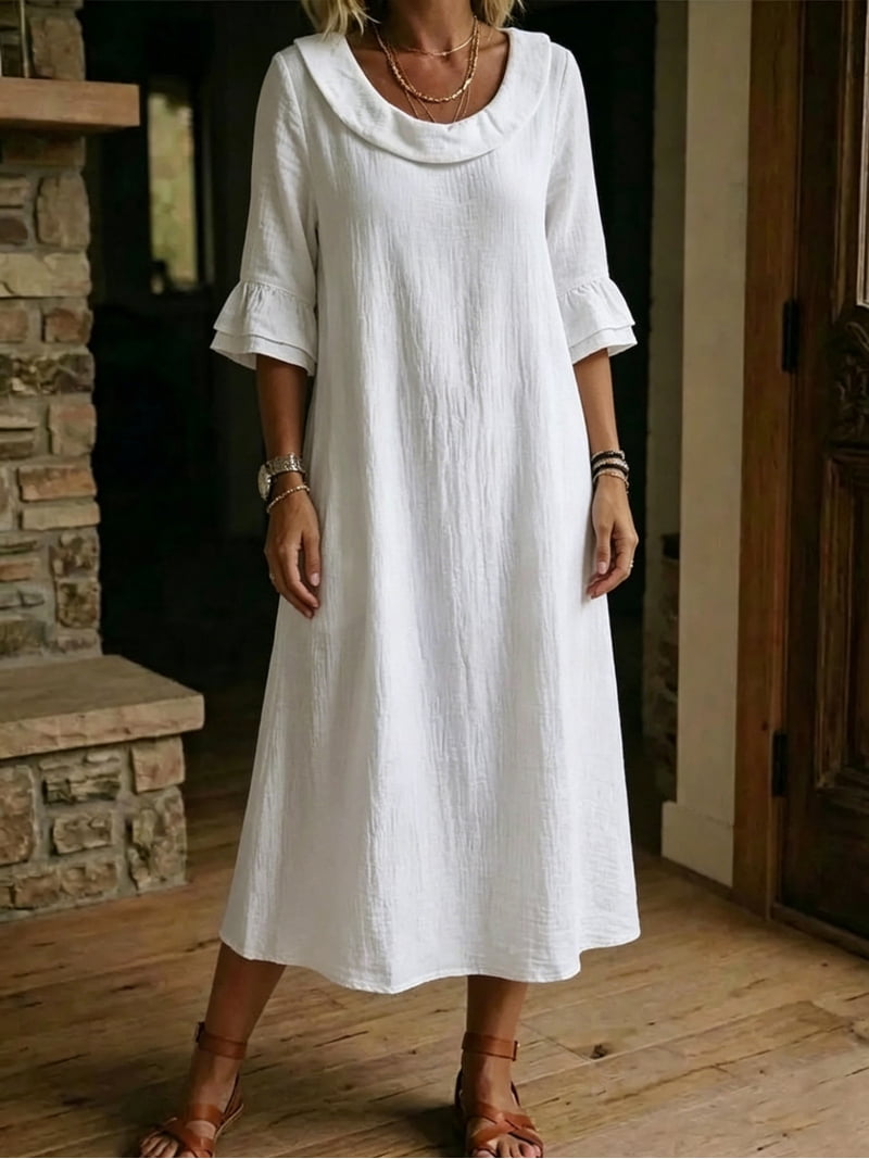 boho maid of honor dress White Blue Flower Off The Shoulder Long Bridesmaid with Ruffles Color:olive Whether you are dressing Tan ClodeEU Women's Off Shoulder