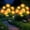Champagne, variant on Fohil Solar Garden Flower Lights,2 Pack Outdoor Waterproof 10-Head Hydrangea LED Lights,Solar Powered Decor for Garden Path Yard
