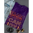 thumbnail image 3 of Official Candy Tester T-Shirt Women -Image by Shutterstock, Female x-Large, 3 of 4