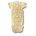thumbnail image 2 of Unfinished Wood Etched Mighty Tiki Shape 20" / 1/8", 2 of 2