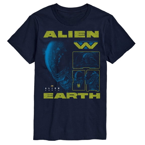 Alien - Xenomorphs Multi Image - Men's Short Sleeve Graphic T-Shirt