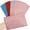 Pink, Brick Red, Gray, Blue, variant on 12 Pieces Korean Exfoliating Mitt Glove Italy Towel Body Skin Scrubber Exfoliating Scrubber for Remove Dead Skin Washcloth Korean(Small,Yellow, Green, Blue, Pink)