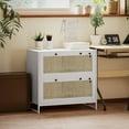 thumbnail image 2 of Vinsetto Filing Cabinet for Letters, A4, Legal Size Papers, White, 2 of 10