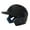 Black, variant on Champro Sports HX Rookie Baseball Batting Helmet, Medium, Black