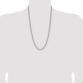 thumbnail image 2 of Auriga 925 Sterling Silver 3.25 mm Domed Curb Chain Necklace for Women 26", 2 of 5