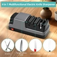 thumbnail image 3 of TOYTEXX 4-in-1 Electric Knife Sharpener with Diamond Abrasives for Knives and Scissors –D004, 3 of 5