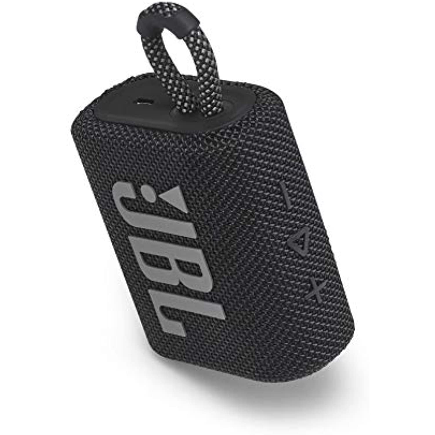 Restored JBL - GO3 Portable Waterproof Wireless Speaker - Black (Refurbished)