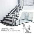thumbnail image 3 of Shisuyan Supports de Main Courante Argent Surface Lisse Constructeurs Sécurité Maison 2 Ensembles, 3 of 8