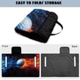 thumbnail image 5 of Yuyamidu Fire Golf Ball Golf Cart Seat Covers for Club Car, Portable Golf Cart Seat Towel for 2 Seats Accessories, Universal Fit, 5 of 8