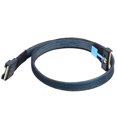 thumbnail image 4 of Anti-Slash Insertion PCIe MCIO 5.0 8I to Slimline SAS 4.0 SFF-8654 8i 74P PCI-E Adapter Cable 80cm, 4 of 5
