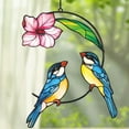 thumbnail image 4 of Colorful Hummingbird Metal Crafts Background Wall Decoration Metal Hanging Ornaments, 4 of 6