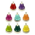 thumbnail image 2 of Colcolo Kids Play Desk Bells Colorful al Bells Handheld Percussion Bells, 2 of 8