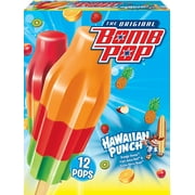 Bomb Pop Hawaiian Punch Ice Pops, 21 fl oz 12 Pack