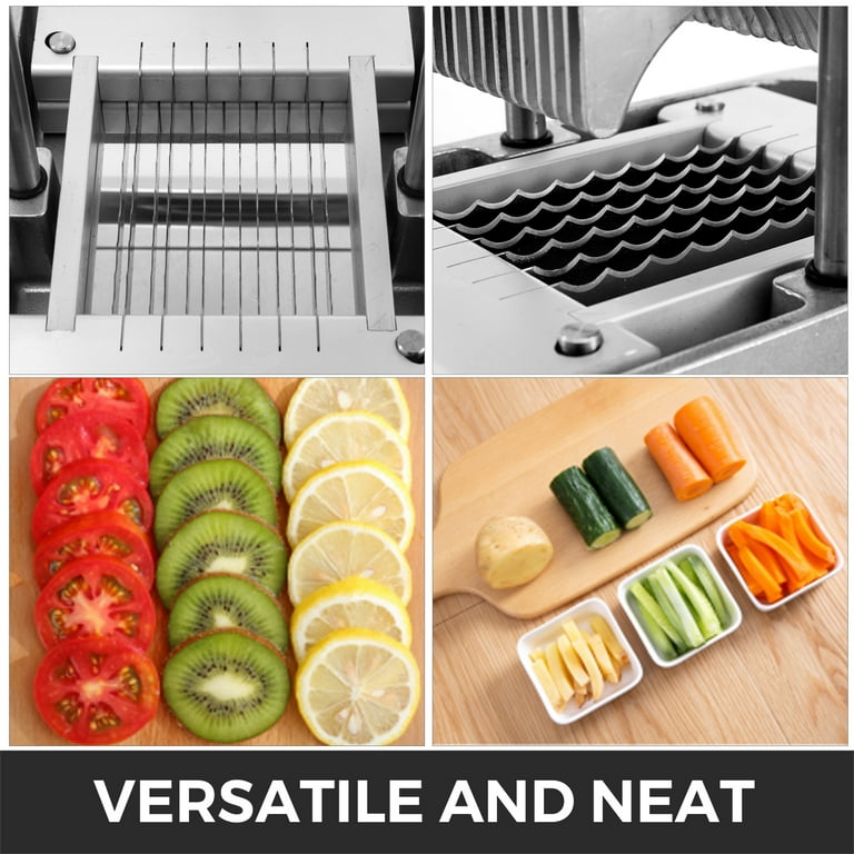 Commercial Vegetable Fruit Dicer 1/4 Blade Onion Cutter Heavy Duty  Stainless Steel Removable and Replaceable