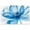 Color 1, variant on 8 Pack Art Acoustic Panels Sound Absorbing Blue Abstract Teal Watercolor Spring Flower Floral Petals Gentle Lines Decorative Soundproof Wall Panels Self Adhesive for Recording Studios Office 48"x32"