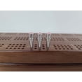thumbnail image 5 of WE Games Chevilles de Cribbage Chromées - Cristaux Swarovski - Ensemble de 3 - Rose Pâle, 5 of 5
