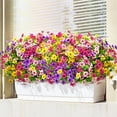 thumbnail image 4 of Lyacmy 36 Bundles Artificial Flowers for Outdoors UV Resistant Fake Plants, Faux Plastic Fake Flowers Artificial Plants for Home Porch Spring Summer Decor, 4 of 9