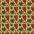thumbnail image 1 of Ahgly Company Machine Washable Indoor Square Transitional Red Brown Area Rugs, 8' Square, 1 of 7