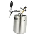 thumbnail image 5 of kowaku Pressurized Growler Tap System, Portable Kegerator Kit, Stainless Steel Mini Keg Dispenser for Parties Restaurants Craft Beer 5L, 5 of 9