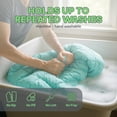 thumbnail image 3 of Sacred Thread Reversible Bamboo Comforter - Soft & Lightweight - Down Alternative Filling, Cooling, 3 of 8