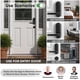thumbnail image 2 of Cerradura inteligente digital con entrada sin llave y huella digital: Cerradura electrónica Wi-Fi con código de acceso, perilla de puerta eléctrica, manija de puerta biométrica, 2 of 5
