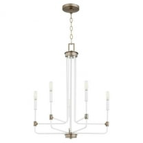 633-5-0881 Quorum Lighting Davies - 5 Light Chandelier-27.5 Inches Tall and 21 Inches Wide     -Traditional Installation