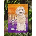 thumbnail image 3 of Carolines Treasures CK3209GF Hallween Champagne Cockapoo Jardin Taille Drapeau, 3 of 3