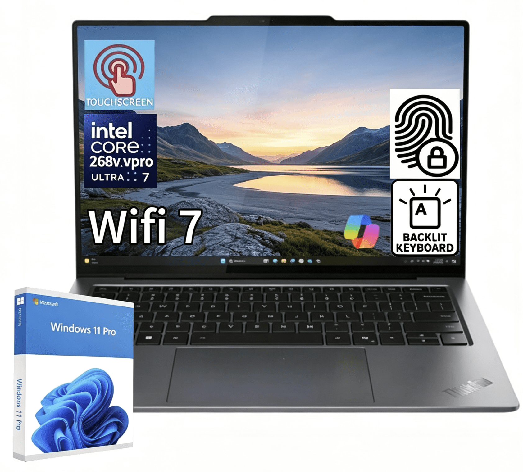 2017 Lenovo ThinkPad X1 Carbon (5th Gen) - Windows 10 Pro - Intel
