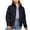 Black, variant on Hvyesh Womens Stand Collar Lightweight Quilted Puffer Jacket Plus Size Padded Coat Casual Winter Coat Black XXL