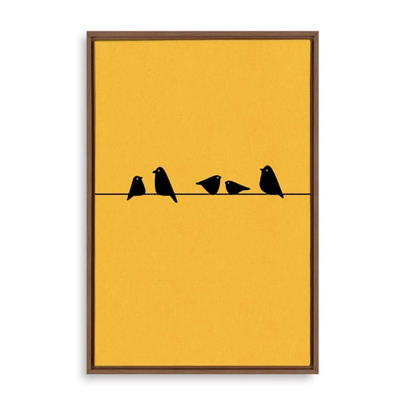 wall26 Framed Canvas Wall Art for Living Room, Bedroom Simple Style Theme Canvas Prints for Home Decoration Ready to Hang - 16x24 inches