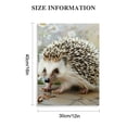 thumbnail image 2 of Acheng Hedgehog Home Decor Canvas Art Print Framed Wall Decor 12x16 in, 2 of 5