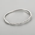 thumbnail image 2 of Women's Cross Wave Hollow S925 Silver Bracelet, 2 of 2