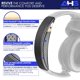 thumbnail image 3 of Diadema AHG Accessory House Global con almohadilla de cuero de piel de oveja, 3 of 9