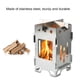 thumbnail image 5 of Acero inoxidable portátil durable plegable barbacoa estufa camping picnic barbacoa, 5 of 8