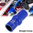 thumbnail image 1 of Unique Bargains 100cm Length 28mm Inner Dia Straight Hump Silicone Hose Coupler Intercooler Tube for Car Intercooler Intake Piping Blue, 1 of 6