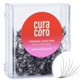 thumbnail image 1 of Curacoro Camellia Promade Fans - Abanicos de pestañas Promade de volumen hechos a mano 6D a 8D CC Grosor del rizo 0,05 ~ 0,07 mm 7-14 mm Longitudes de mezcla Abanicos de pestañas Promade profesionales, 1 of 5