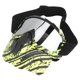 thumbnail image 3 of Sol deporte nieve casco Gafas de moto Hombres Mujeres Gafas de moto de nieve Esquí Snowboard Invierno Nieve A prueba de viento Al aire libre Máscara Gafas de sol Verde, 3 of 8