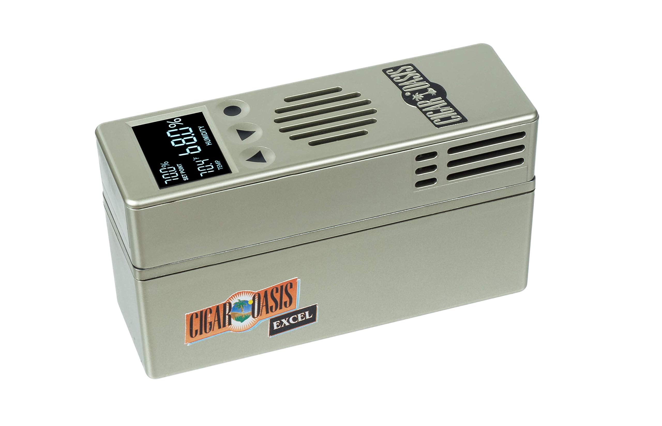 Cigar Oasis Excel 3.0 Electronic Humidifier for 100-300 Count Desktop Humidors