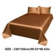 thumbnail image 2 of Juego De Sábanas De Seda De Hielo, Ropa De Cama Transpirable, Sábanas Refrescantes, Teñido Reactivo, Tejido Lavado, Juego De Cama Completo, Solución Para Un Descanso Confortable, 2 of 8