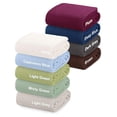 thumbnail image 3 of Collection All Season Thermal Waffle Cotton King Blanket 108"x90" Glacier Grey with Deep Plain Edge Border Durable and Soft, 3 of 3