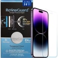 thumbnail image 1 of Anti Blue Light Tempered Gl Screen Protector with Sliver Ion for iPhone 14 Pro, SGS and Intertek Tested,, 1 of 5