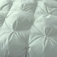 thumbnail image 5 of White Duck Down Comforter - Pintuck - King GREEN, 5 of 5