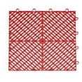 thumbnail image 5 of Meshed Structure Rubber Tiles Interlocking Garage Floor Tiles 12x12x0.5 Inch 25/55PCS Square Interlocking Deck Tiles, 5 of 27