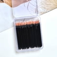 thumbnail image 2 of Beauos Disposable Makeup Brush, Eyeliner & Shadow Precision Tool, Sanitary Lip Liner Applicator, 10-Pack Travel Kit, 2 of 4