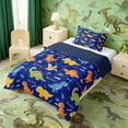 thumbnail image 3 of Erosebridal Dinosaur Twin Comforter Sets for Kids Boys, Funny Wildlife Bedding Set, 3 of 6
