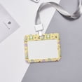 thumbnail image 6 of Cauagu Frog Bee for ID Badge Holder,Badge Holder with Windows Key Card Work Badge Sleeve for Office/ Factory/ID Credit Cards/Proximity Key Cards, 6 of 7