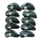 thumbnail image 1 of Cubiertas de hierro de golf Soledad 10 piezas con protector de ventana negro 3 4 5 6 7, 1 of 8