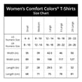 thumbnail image 4 of CafePress - French Bulldog Christm Womens Comfort Colors Shirt - Womens Comfort Colors® Shirt, 4 of 4