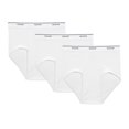 thumbnail image 3 of Fruit of the Loom Men's White Briefs 9-Pack 100% Cotton Sizes L-3XL, 3 of 3
